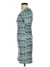 Mudd Print Teal Casual Dress Size S - photo 5
