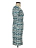 Mudd Print Teal Casual Dress Size S - photo 4