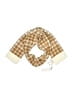 Timberland 100% Acrylic Checkered-gingham Brown Tan Scarf One size - photo 1