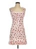 No Comment Hearts White Casual Dress Size L - photo 1