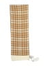 Timberland 100% Acrylic Checkered-gingham Brown Tan Scarf One size - photo 2