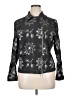 Samuel Dong Graphic Black Jacket Size XL - photo 1