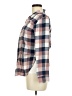 White Crow Plaid Brown Long Sleeve Button-Down Shirt Size M - photo 5