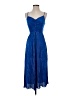 Shein Blue Cocktail Dress Size 4 - photo 1