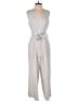 Calvin Klein Stripes Gray Jumpsuit Size 4 - photo 1
