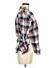 White Crow Plaid Brown Long Sleeve Button-Down Shirt Size M - photo 4