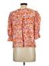 Emerson Rose 100% Rayon Orange 3/4 Sleeve Blouse Size L - photo 2