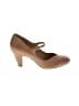 Naturalizer Tan Heels Size 8 (wide) - photo 1