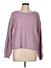 Hippie Rose Purple Pullover Sweater Size L - photo 1