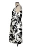 Albert Nipon 100% Polyester Graphic Silver Cocktail Dress Size 10 - photo 5