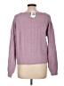 Hippie Rose Purple Pullover Sweater Size L - photo 2
