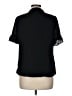 The Limited 100% Polyester Black Short Sleeve Blouse Size M (petite) - photo 2