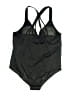 Assorted Brands Solid Black One Piece Swimsuit Size L - photo 2