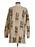 Shana Paisley Tan Pullover Sweater Size S - photo 2