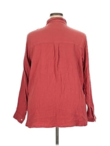 Jessica Simpson Long Sleeve Button-Down Shirt (view 2)