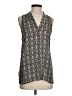 Rose & Thyme 100% Rayon Gray Sleeveless Blouse Size S - photo 1