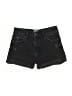 Bershka Black Denim Shorts Size 2 - photo 1