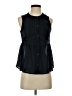 Esley Black Sleeveless Blouse Size S - photo 1