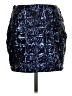 H&M 100% Polyester Tweed Blue Formal Skirt Size 6 - photo 2