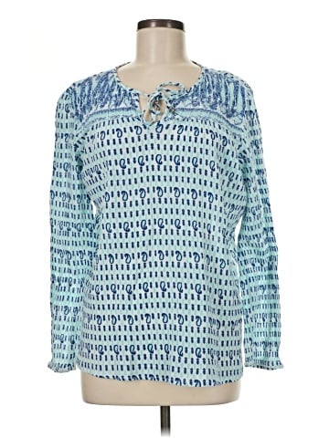 PASSPORTS Long Sleeve Blouse (view 1)