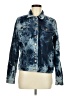 Helium 100% Cotton Tie-dye Blue Denim Jacket Size M - photo 1