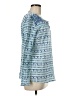 PASSPORTS Blue Long Sleeve Blouse Size M - photo 4