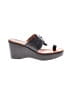 Kravings 100% Leather Black Wedges Size 8 - photo 1