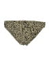 MICHAEL Michael Kors Animal Print Gold Swimsuit Bottoms Size L (estimated) - photo 2