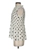 Rose + Olive 100% Polyester Ivory Sleeveless Blouse Size XS - photo 5
