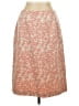 Le Suit Print Orange Formal Skirt Size 12 - photo 1