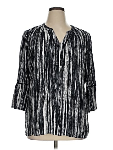 Gloria Vanderbilt 3/4 Sleeve Blouse (view 1)