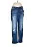 Chico's Solid Blue Jeans Size Med (1) - photo 1