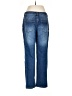 Chico's Solid Blue Jeans Size Med (1) - photo 2