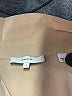 Vince. 100% Silk Tan Long Sleeve Silk Top Size S - photo 7