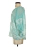 Freeway Teal 3/4 Sleeve Blouse Size S - photo 5