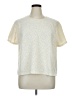 Talbots Ivory Short Sleeve Top Size 1X Petite - photo 1