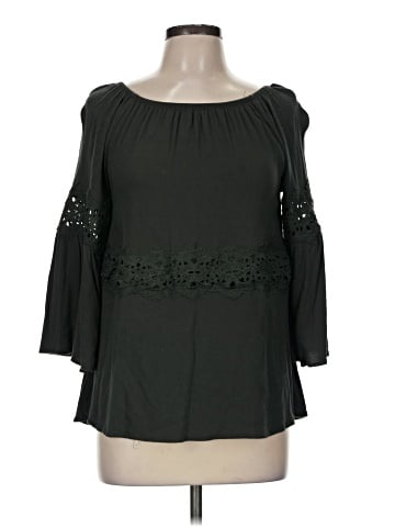 Umgee 3/4 Sleeve Blouse (view 1)