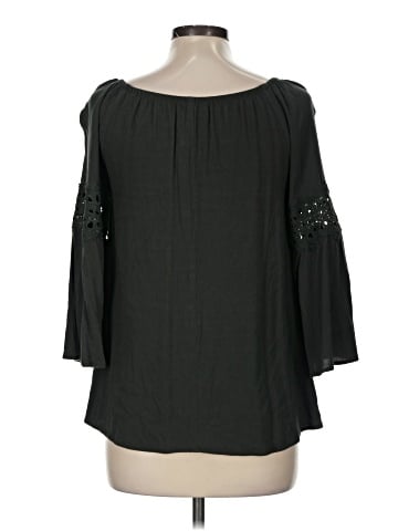 Umgee 3/4 Sleeve Blouse (view 2)
