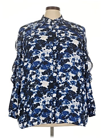 Lauren by Ralph Lauren 3/4 Sleeve Blouse (view 1)
