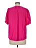 Entro Pink Short Sleeve Blouse Size M - photo 2