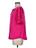 Entro Pink Short Sleeve Blouse Size M - photo 5