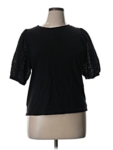 Ann Taylor LOFT Outlet Short Sleeve Top (view 1)