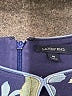 Lands' End Print Blue Cocktail Dress Size 10 - photo 6