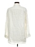 Zara Ivory 3/4 Sleeve Button-Down Shirt Size M - photo 2