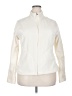 Merona 100% Polyester Solid Ivory Jacket Size XXL - photo 1