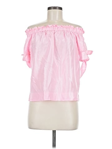 J.Crew Short Sleeve Silk Top (view 1)