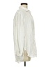 Zara Ivory 3/4 Sleeve Button-Down Shirt Size M - photo 4