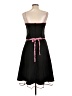 B. Smart 100% Acetate Solid Black Cocktail Dress Size 13 - 14 - photo 2