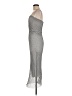 Zara 100% Polyester Houndstooth Silver Cocktail Dress Size M - photo 5