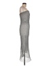 Zara 100% Polyester Houndstooth Silver Cocktail Dress Size M - photo 4